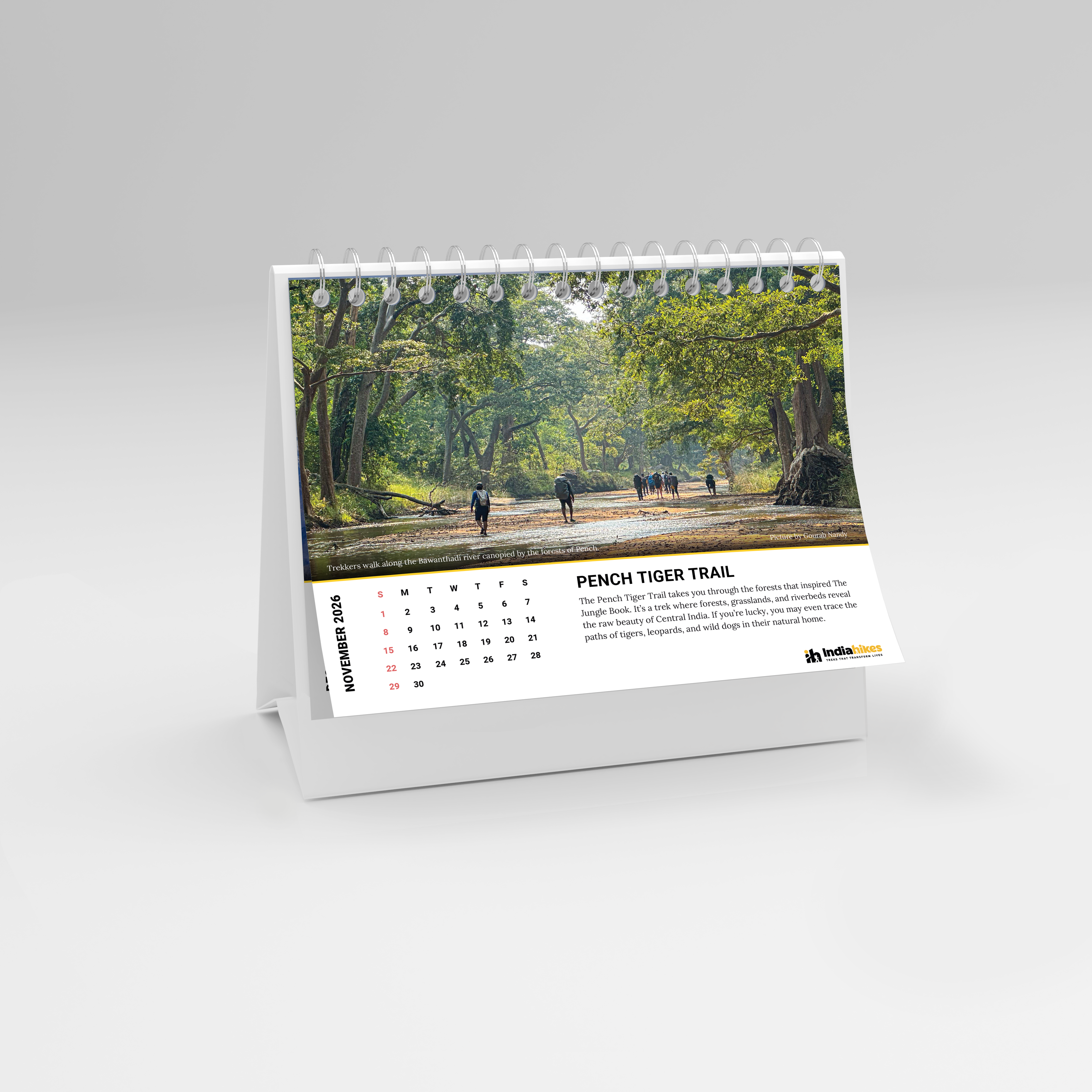 Mountain Lovers Gold Calendar 2026 – Pre-Order