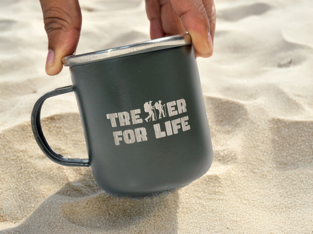 Steel Mug - Trekker for life