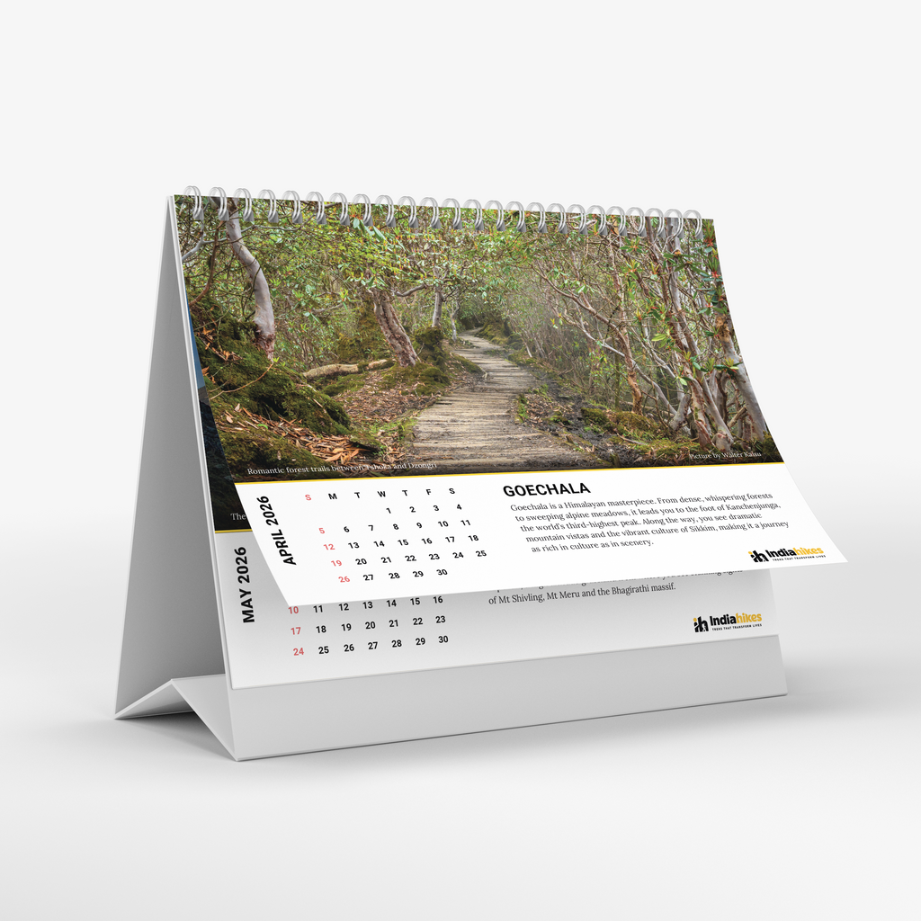 Mountain Lovers Gold Calendar 2026 – Pre-Order