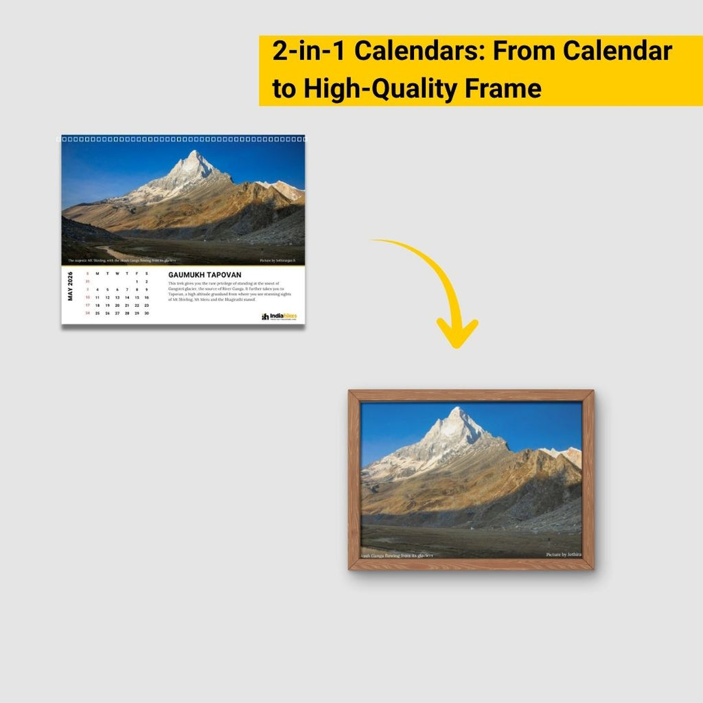 Mountain Lovers Gold Calendar 2026 – Pre-Order