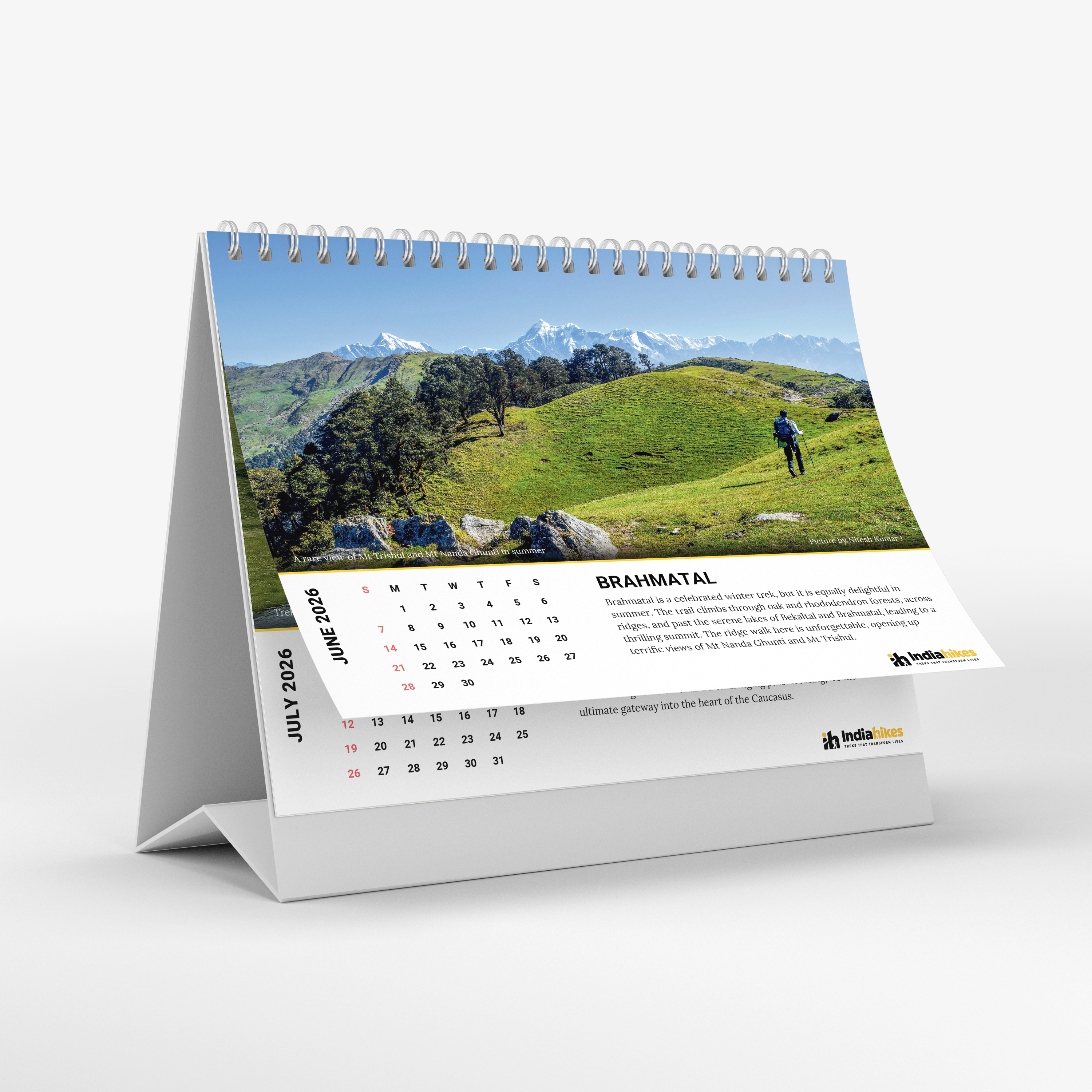 Mountain Lovers Gold Calendar 2026 – Pre-Order