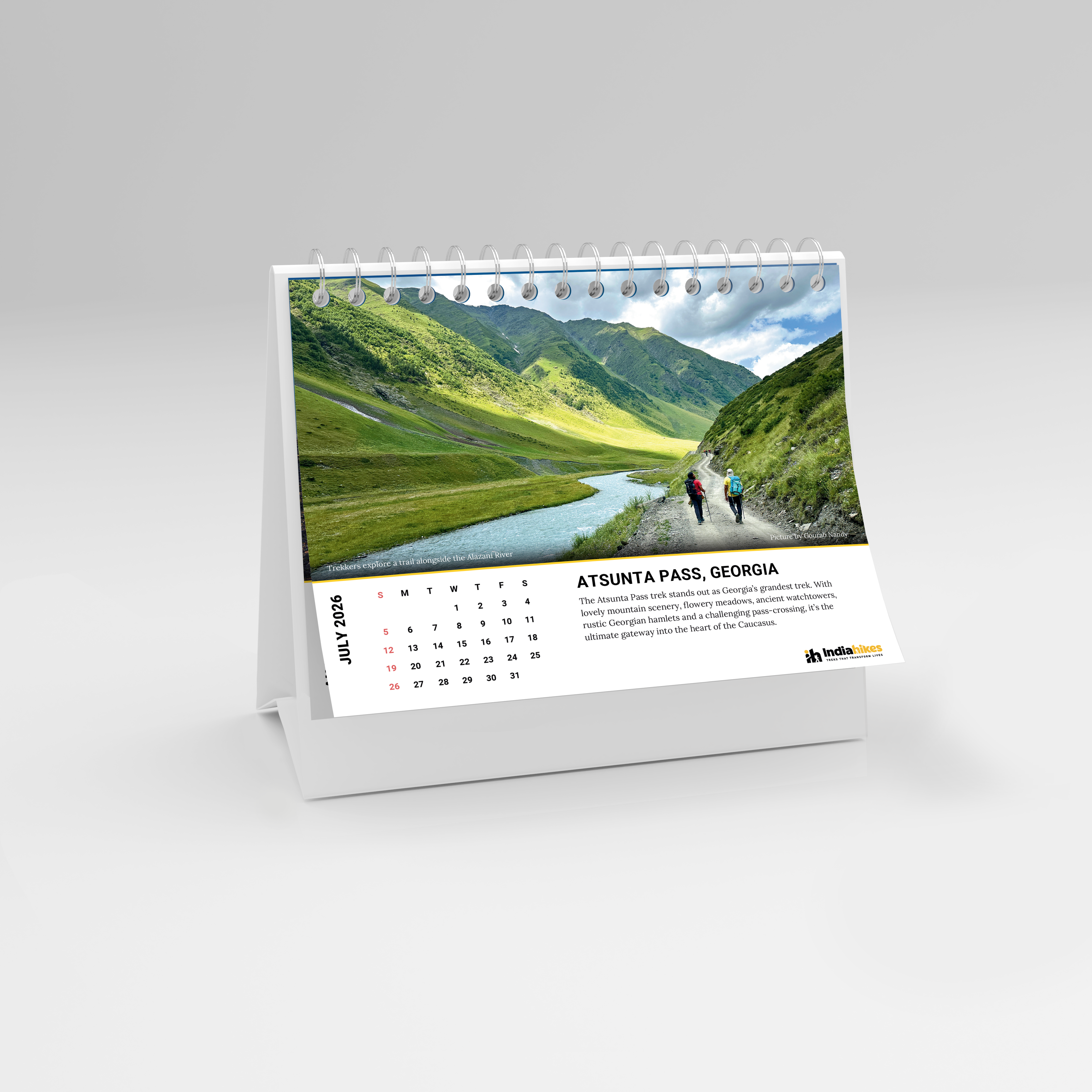 Mountain Lovers Gold Calendar 2026 – Pre-Order