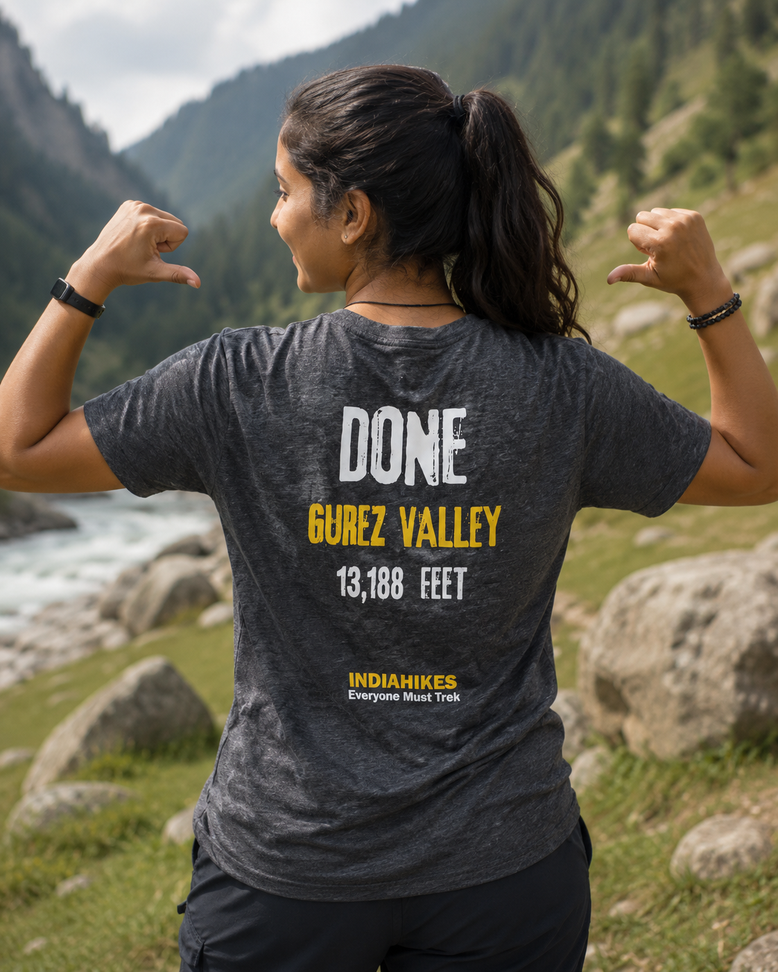 Trek Completion Tshirt (Jammu and Kashmir)
