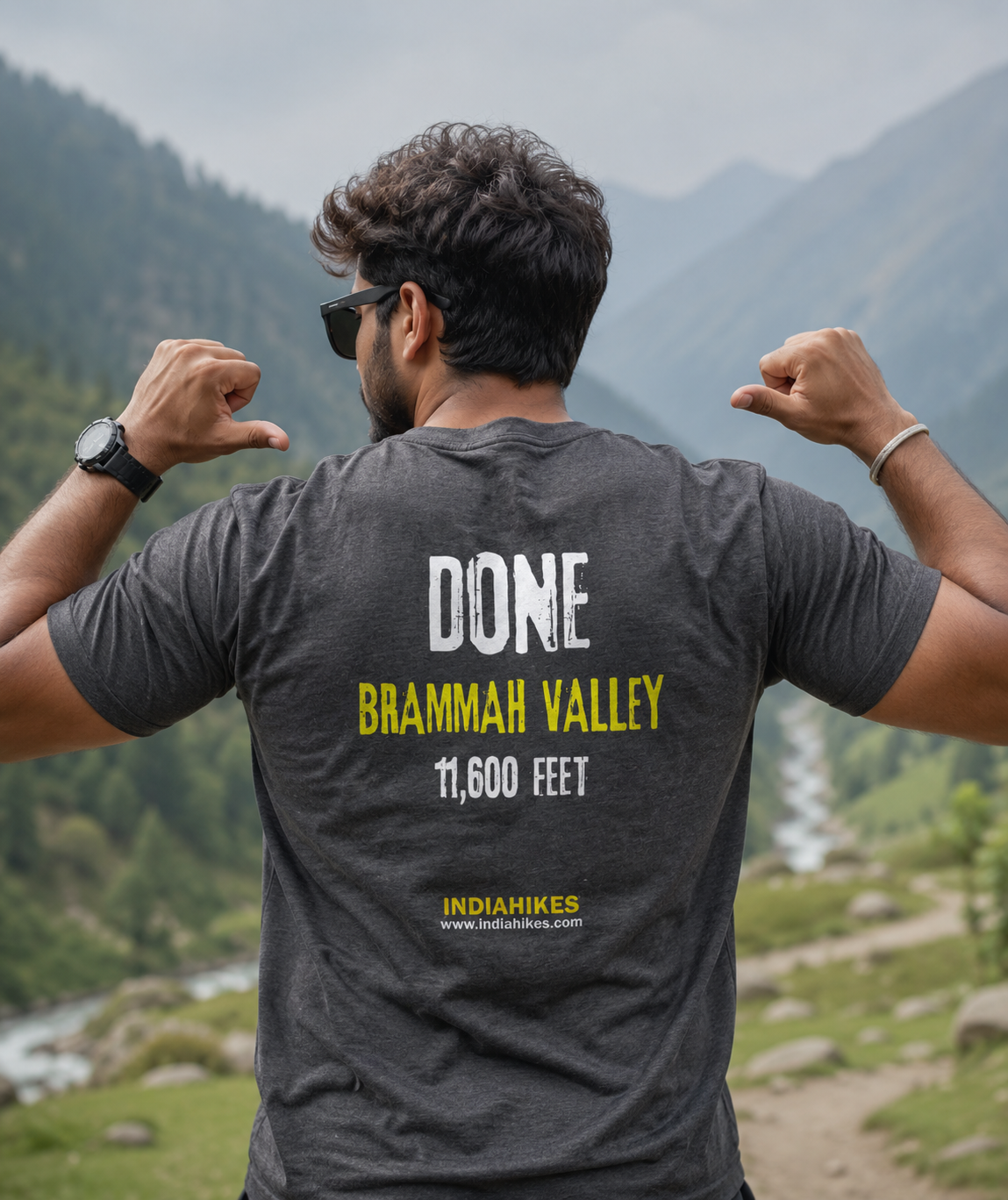 Trek Completion Tshirt (Jammu and Kashmir)
