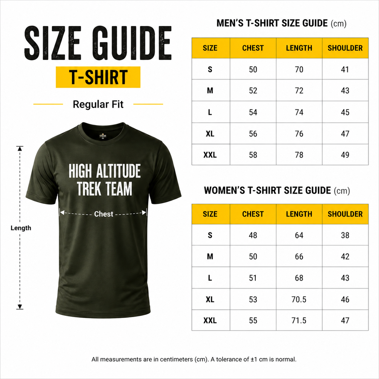 Trek Completion Tshirt (Jammu and Kashmir)