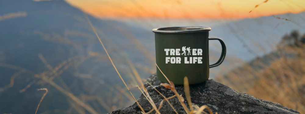 Trekker For Life: Stainless Steel Mug For Trekking & Daily Use