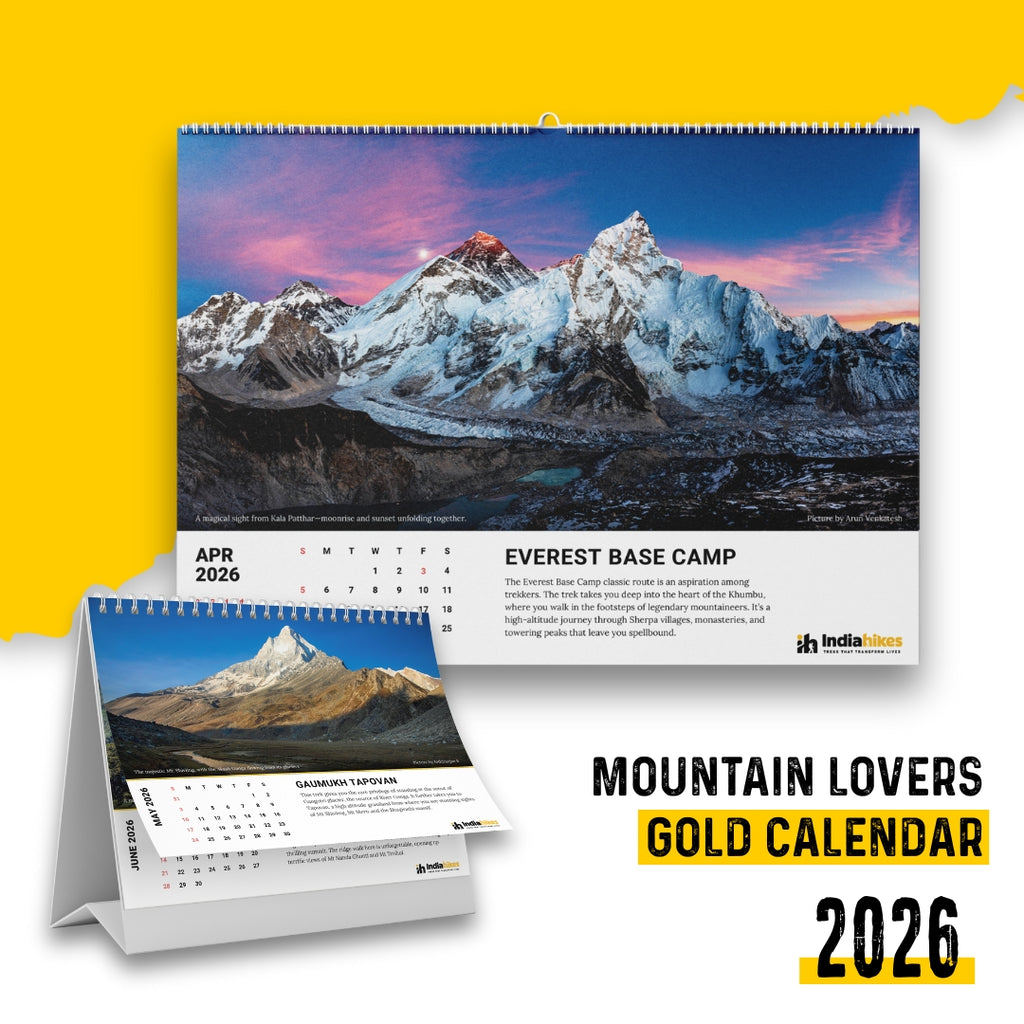 Mountain Lovers Gold Calendar 2026 – Pre-Order