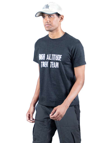 Trending Grey High Altitude Trek Team T-shirts