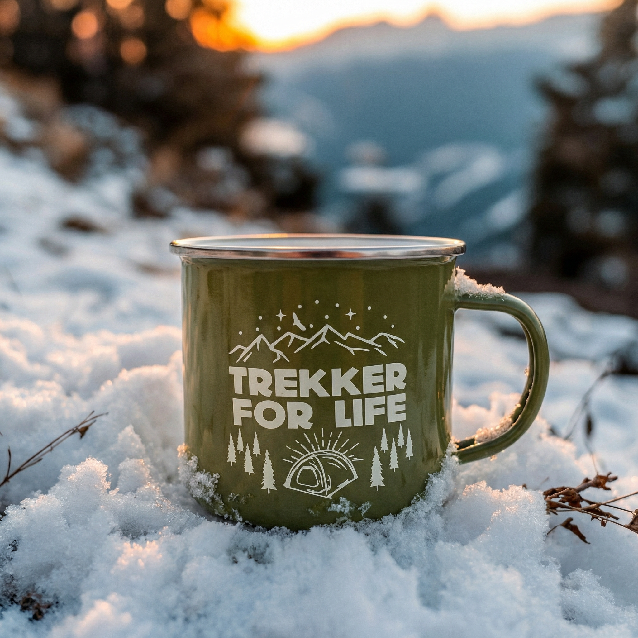 Steel Mug - Trekker for life