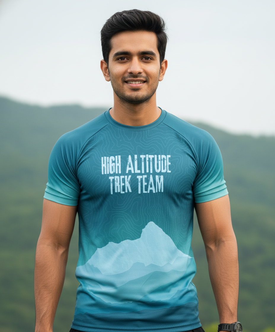 Nanda Devi AirFlo T-Shirt - Smiling Rugged Man