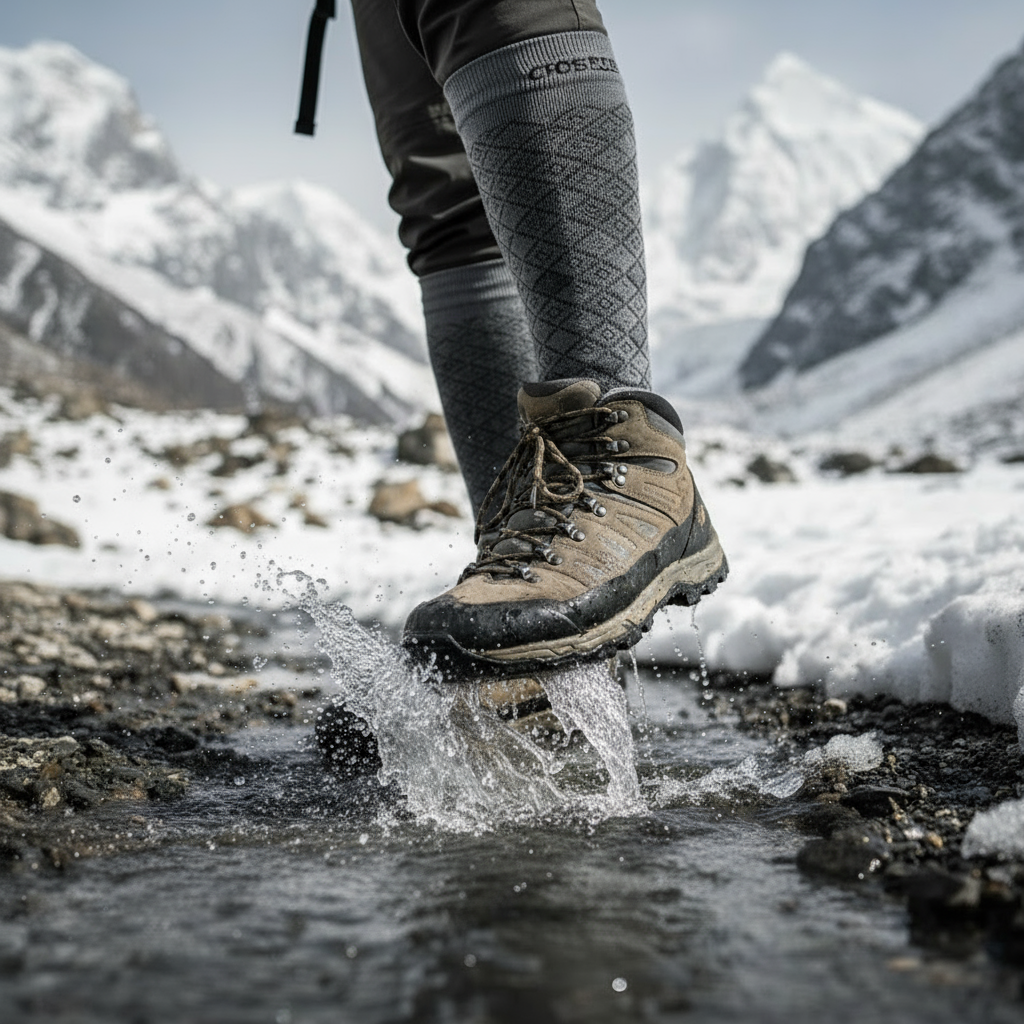 Waterproof Socks - Authentic Design in Action